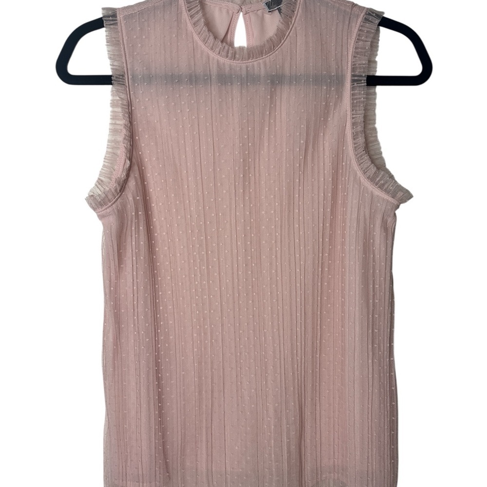 Chelsea28 Light Pink Sleeveless Blouse Sz. S